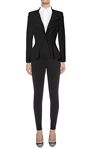 Women's Double Lapel Office Blazer Women's Double Lapel Office Blazer